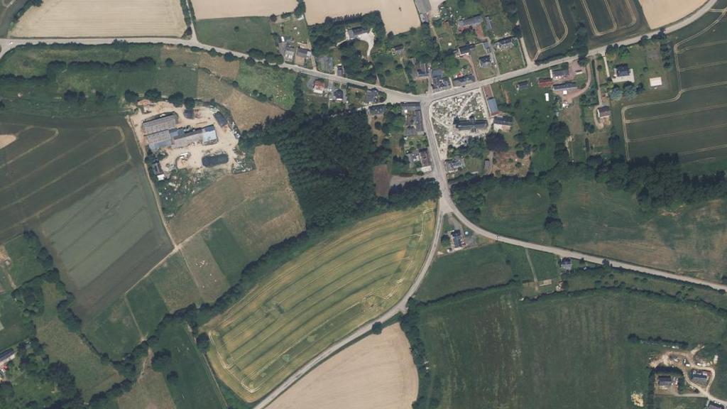 Vue aérienne de Affluent Le Druance