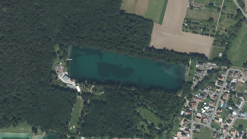 Vue aérienne de Baggerloch
