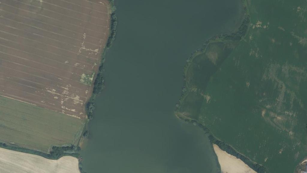Vue aérienne de Barrage du Candau