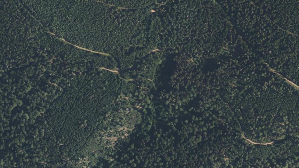 Vue aérienne de Basse Prantzé
