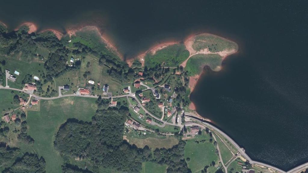Vue aérienne de Bassin de Champagney