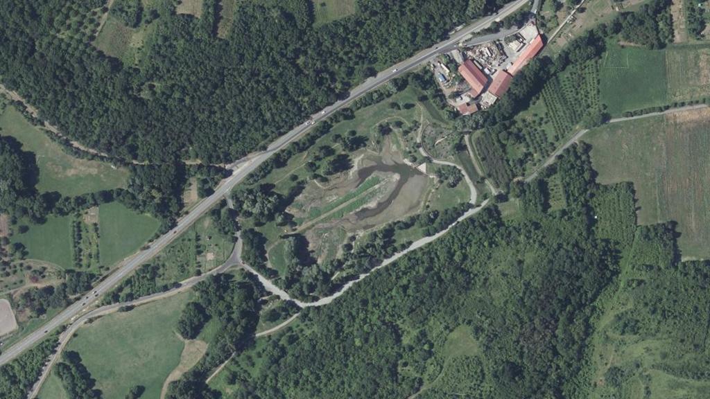 Vue aérienne des environs de Durtol