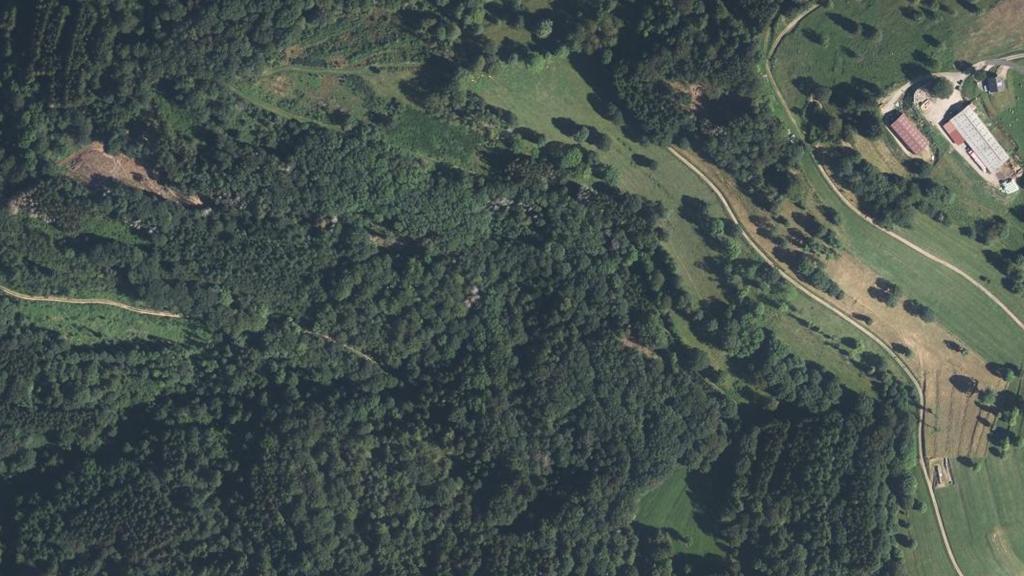Vue aérienne de Bellegoutte