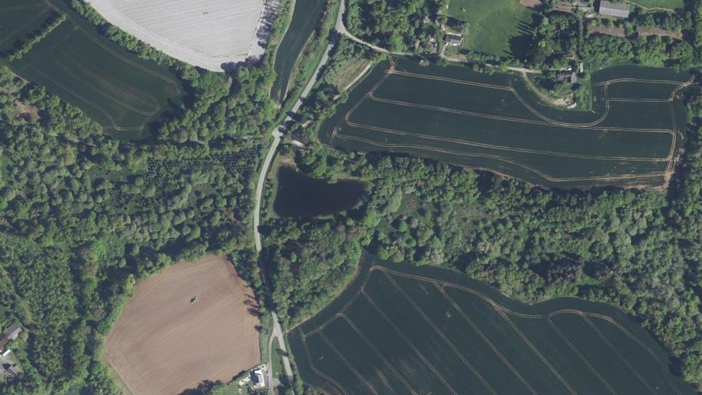 Vue aérienne de Brugou