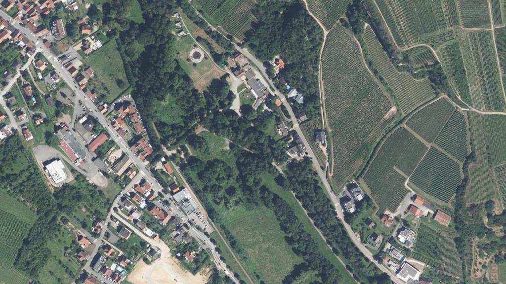 Vue aérienne de Canal de la Bruche