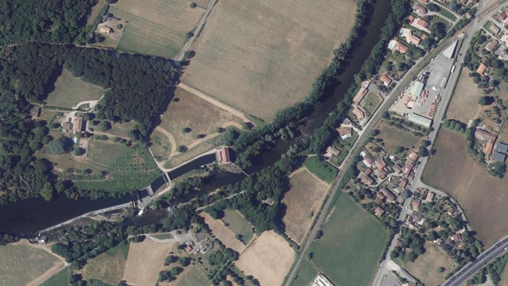 Canal de Las Rives à Varilhes