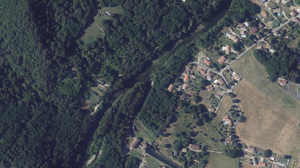 Canal de Pébernat à Pamiers