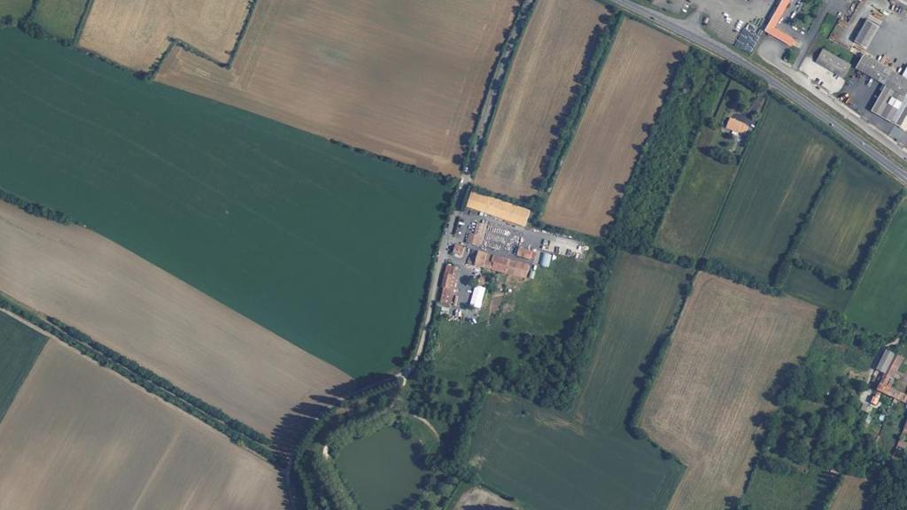 Vue aérienne de Clan de la Chaume