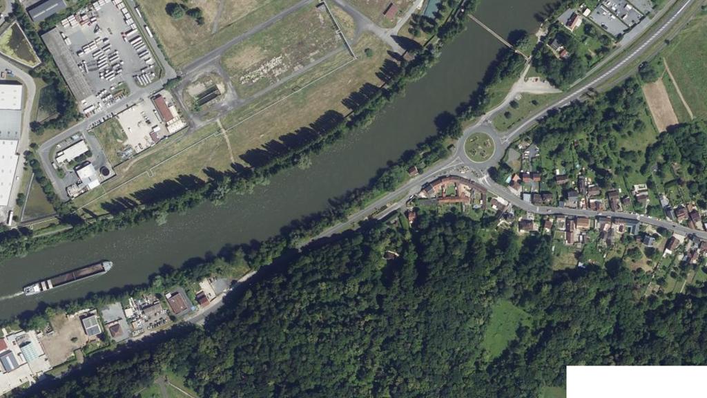 Vue aérienne de Creil