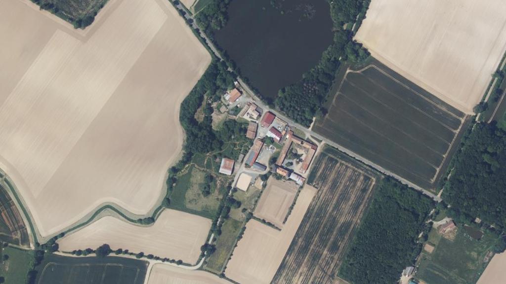 Vue aérienne de Domaine de Brusson