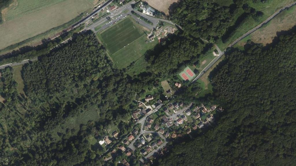 Vue aérienne de Epinoche du Val d'Orge
