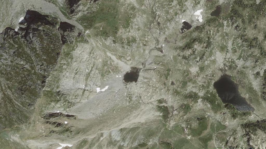 Vue aérienne des environs de Fontrabiouse