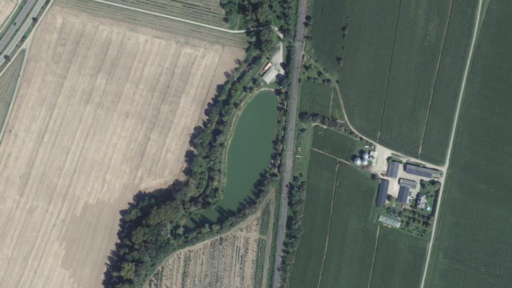 Vue aérienne des environs de Rouffach