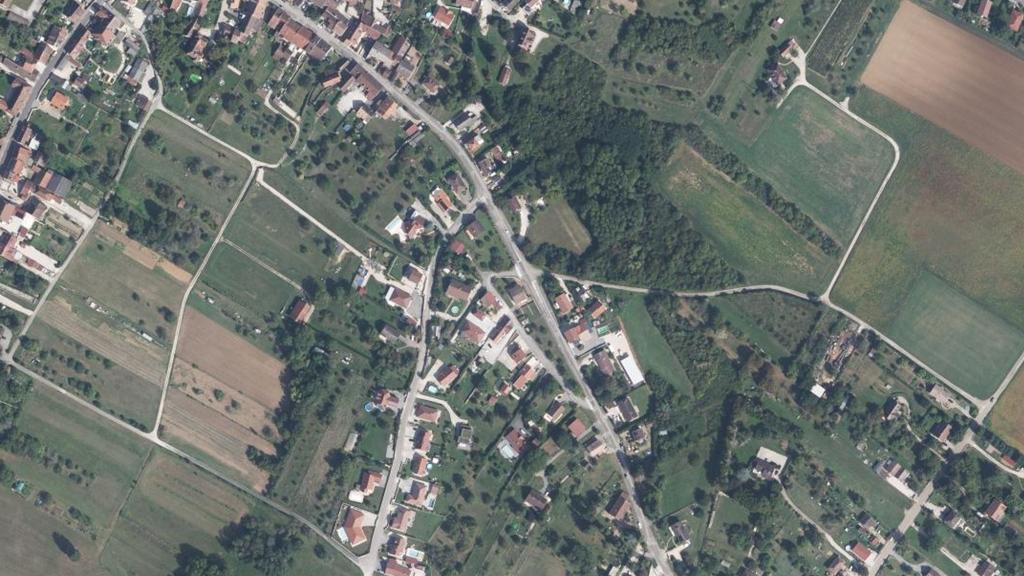 Vue aérienne de Étang communal de Foucherans