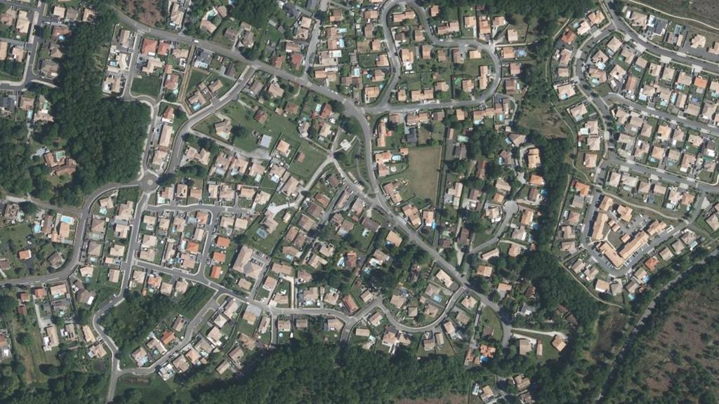 Vue aérienne de Étang de Beauchamp