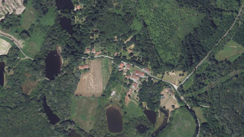 Vue aérienne de Étang de Boscartus