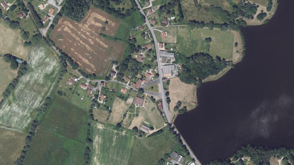 Vue aérienne de Étang de Cieux