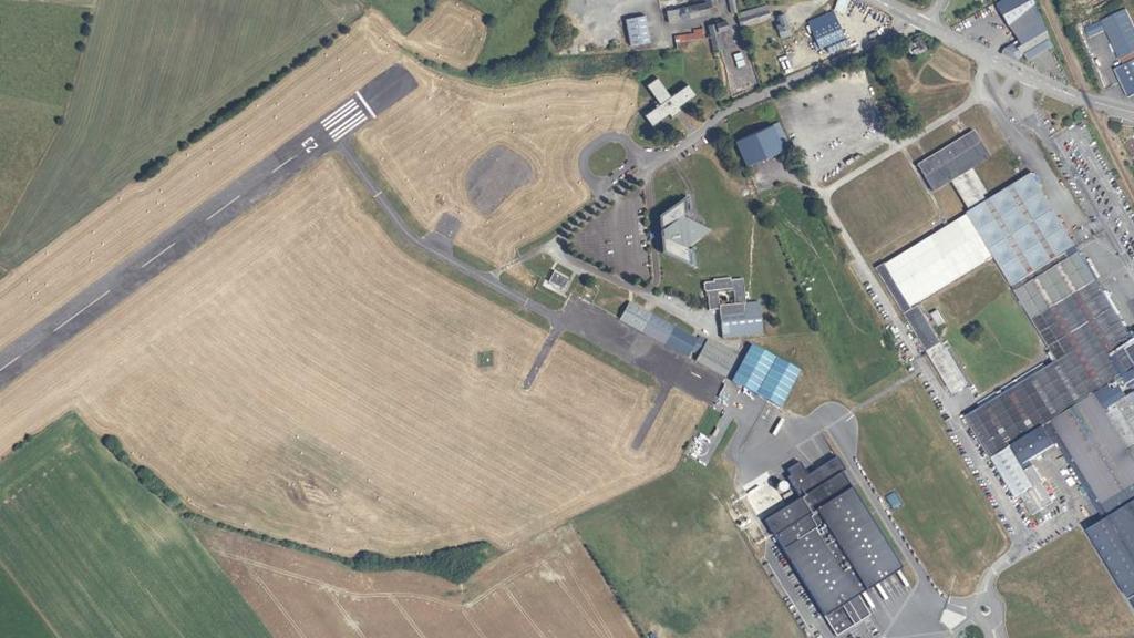 Vue aérienne des environs de Messei