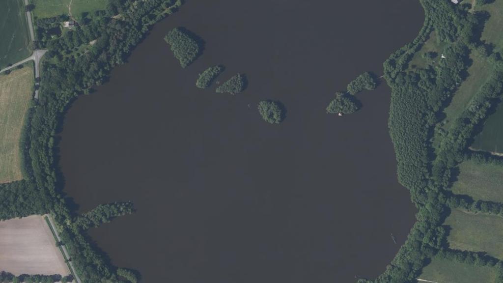Vue aérienne de Étang de Gruellau