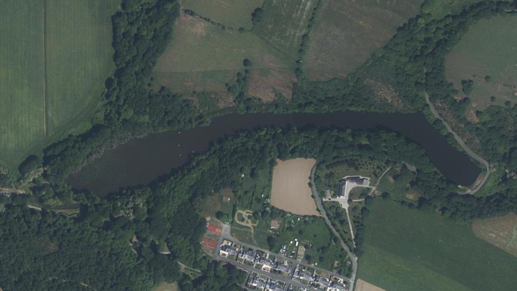 Vue aérienne de Étang de la Corbinière