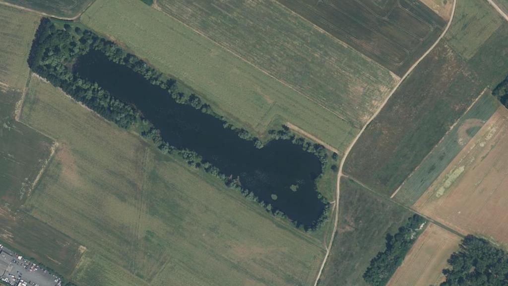 Vue aérienne de Étang de la Corvée