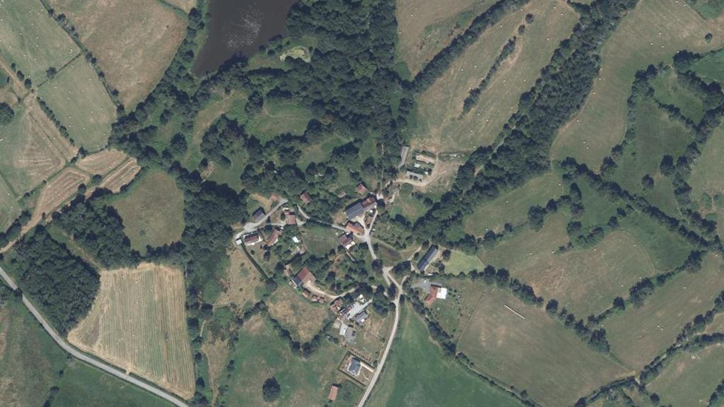 Vue aérienne de Étang de La Naute
