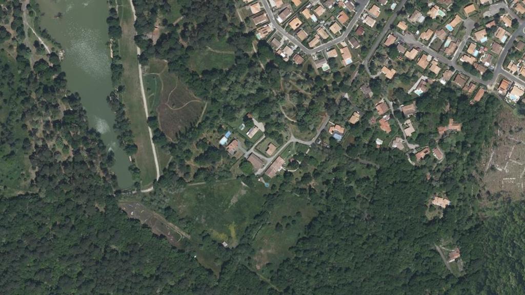 Vue aérienne de Étang de Monsalut