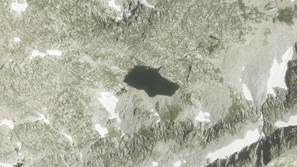 Vue aérienne de Étang de Montabone