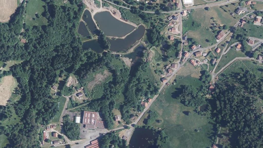 Vue aérienne de Étang de Presles