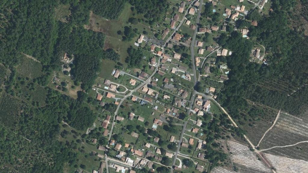 Vue aérienne de Étang de Surgenne