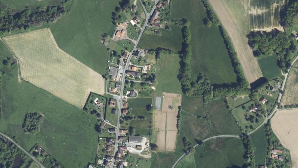 Vue aérienne de Étang de Vivale