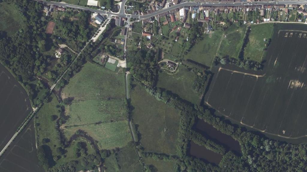 Vue aérienne des environs de Thimert-Gâtelles