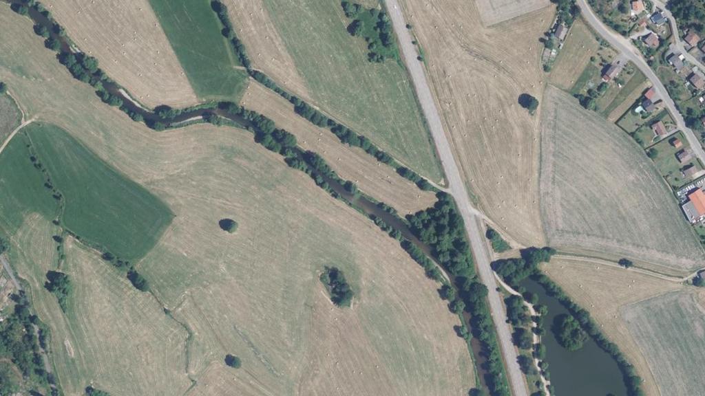 Vue aérienne de Étang des Échets