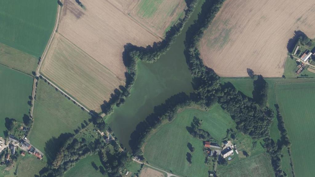 Vue aérienne de Étang des Guérets