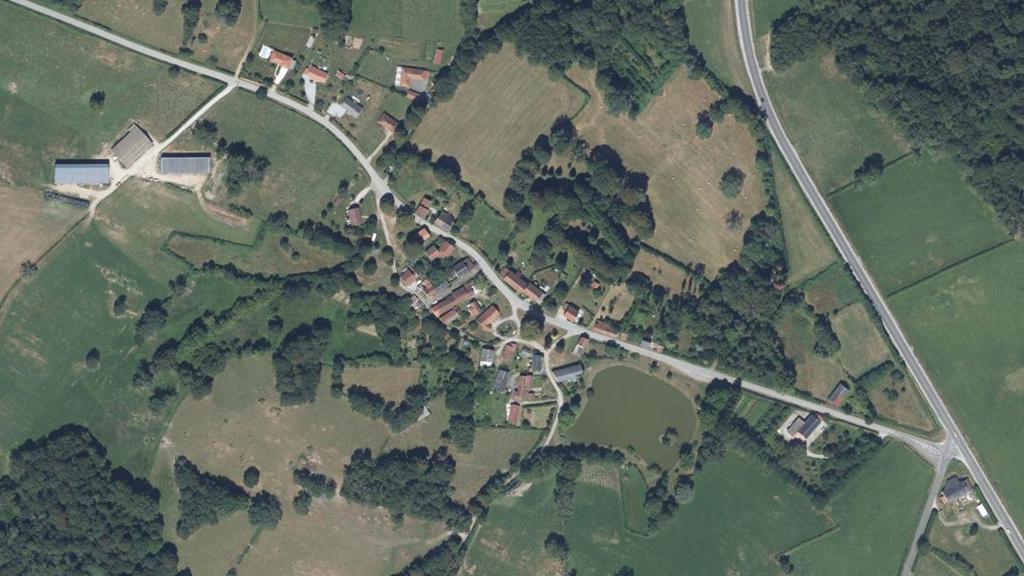 Vue aérienne de Étang des monts