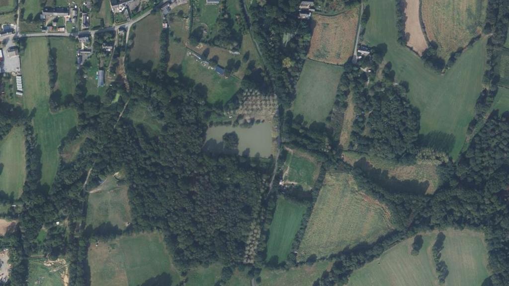 Vue aérienne de Étang des Noës