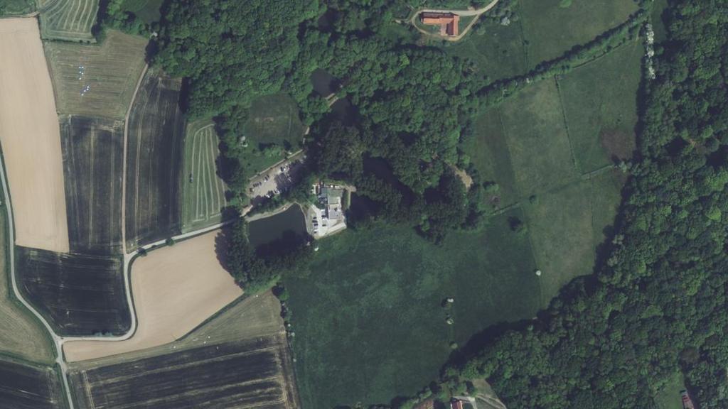 Vue aérienne de Étang des Trois Fontaines