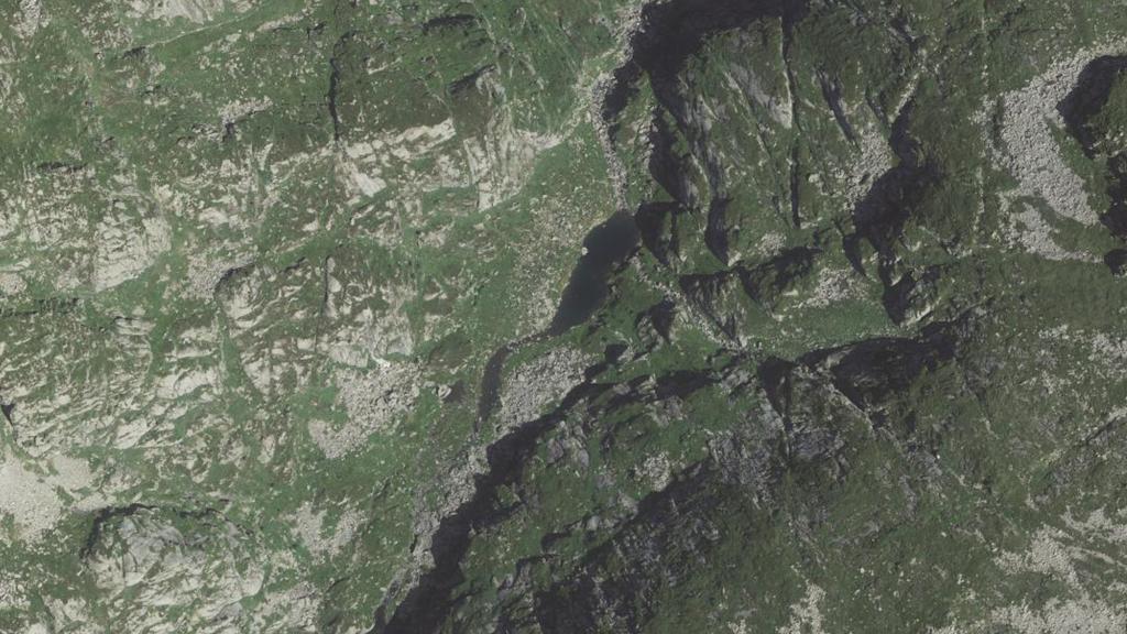 Vue aérienne de Étang Des Truites (Las Touetos)