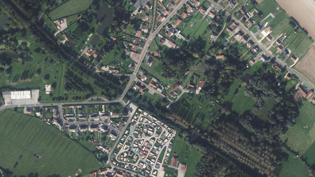 Vue aérienne de Étang du Marais