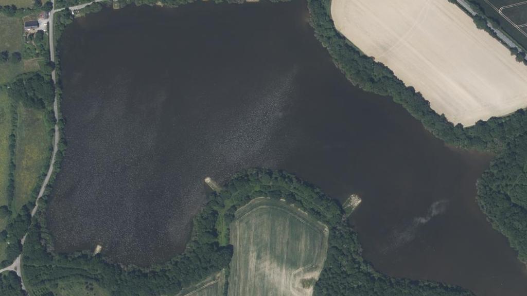 Vue aérienne de Étang du Pin
