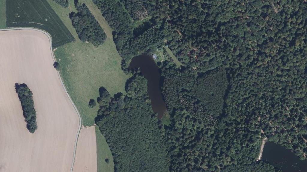 Vue aérienne de Étang Lambert