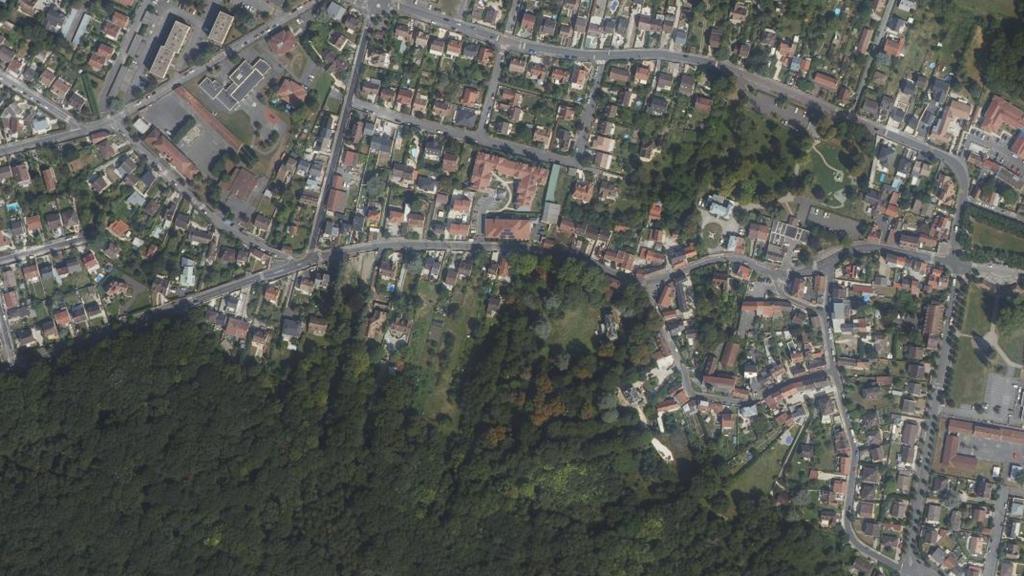 Vue aérienne de Étang Laurence