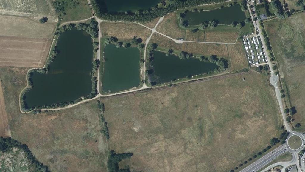 Vue aérienne de Étang Maurice Schneider