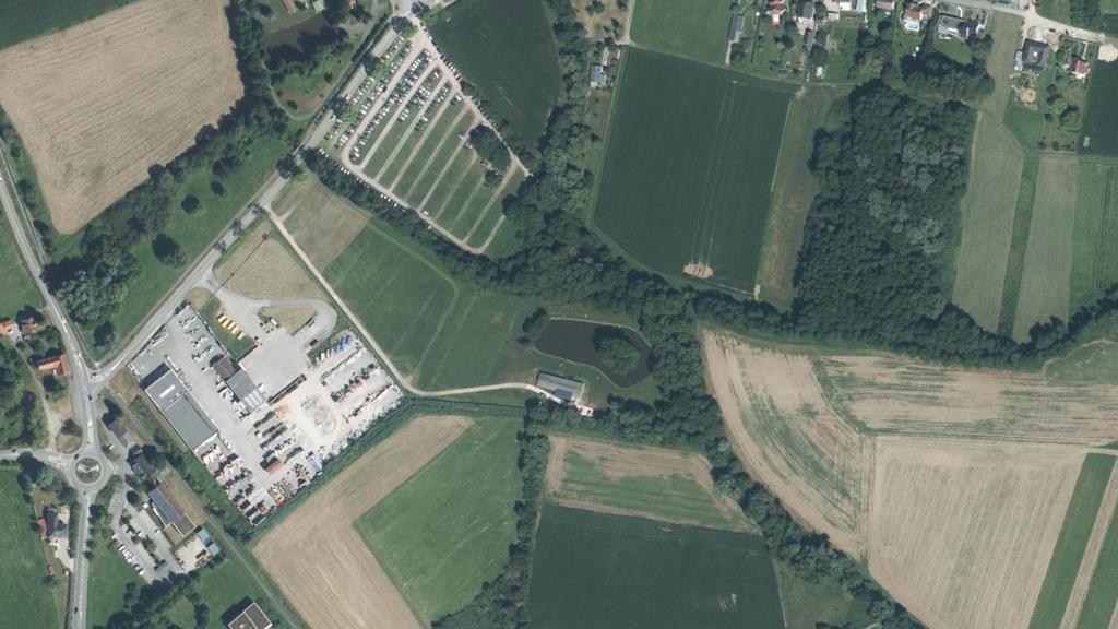 Vue aérienne de Étang Obermatt