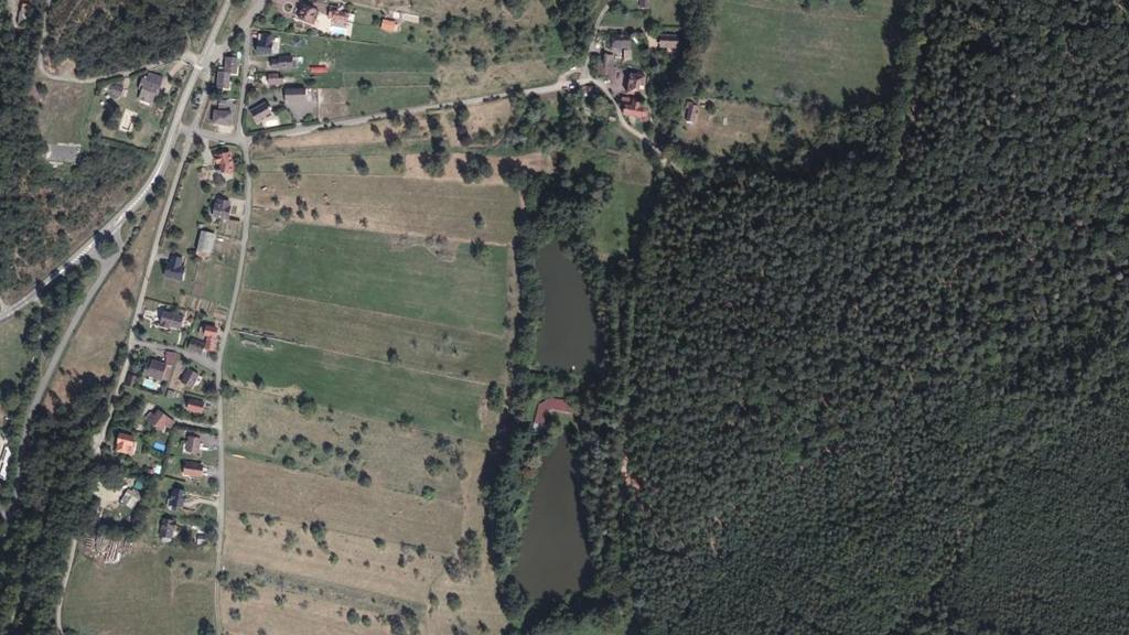 Vue aérienne de Étang Saint gangolph