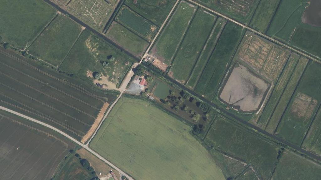 Vue aérienne de Étangs de Janville