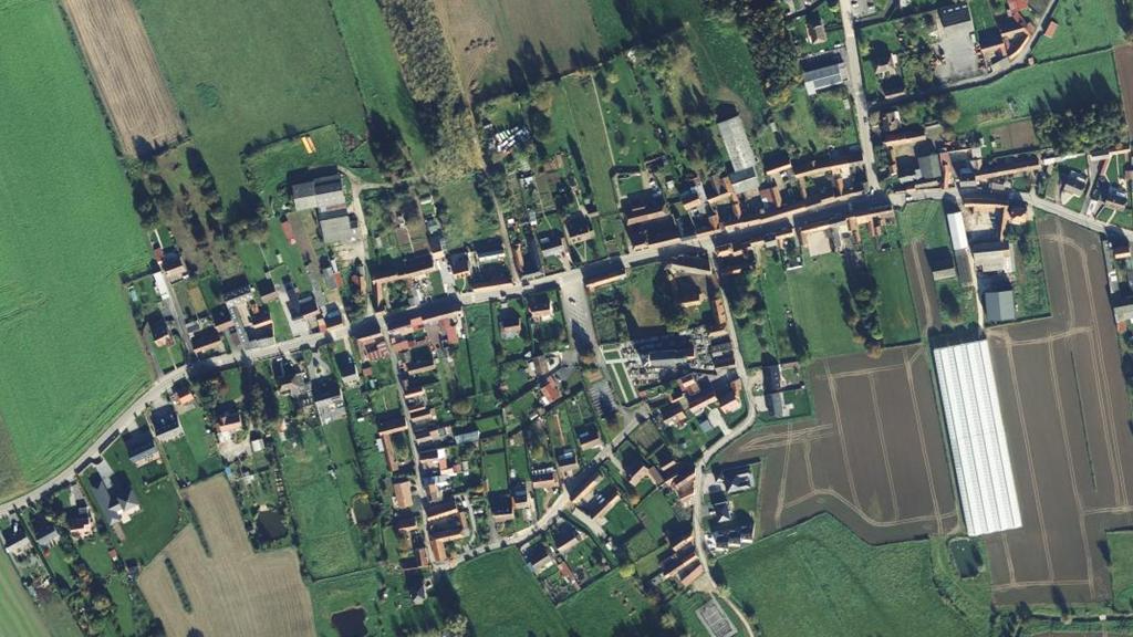 Vue aérienne des environs de Mametz