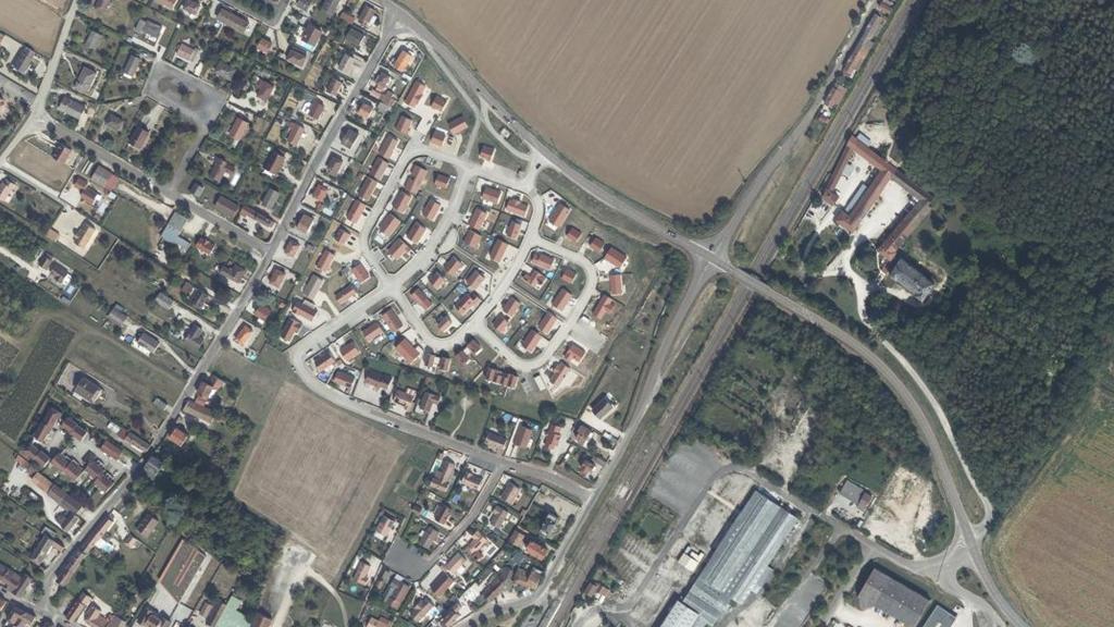 Vue aérienne de Étangs de Saule Guillaume