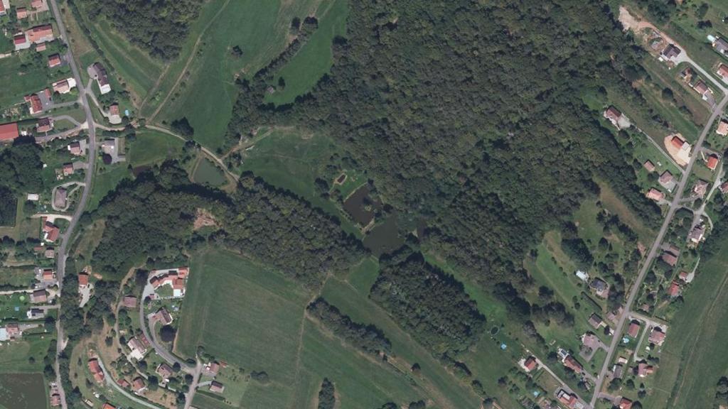 Vue aérienne de Étangs Moinat