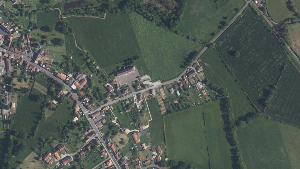Vue aérienne de Grand étang d'Azat Le Ris (Lathus-Saint-Rémy)